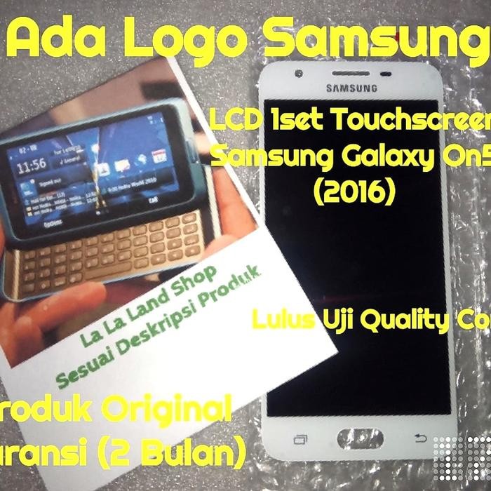 Bisa Termin Lcd Touchscreen Samsung Galaxy On5 (2016) Sm-G5520 Sm-G5510 Sm-G5528