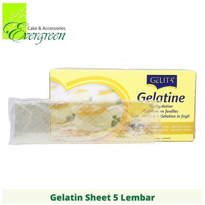 

LEZAT- Gelatin Sheet 5 Lembar Halal