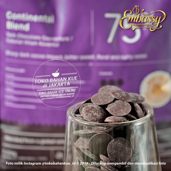 

LEZAT- Coklat Tulip Easimelt Dark Krakatoa Chocolate Couverture 75% 250Gr