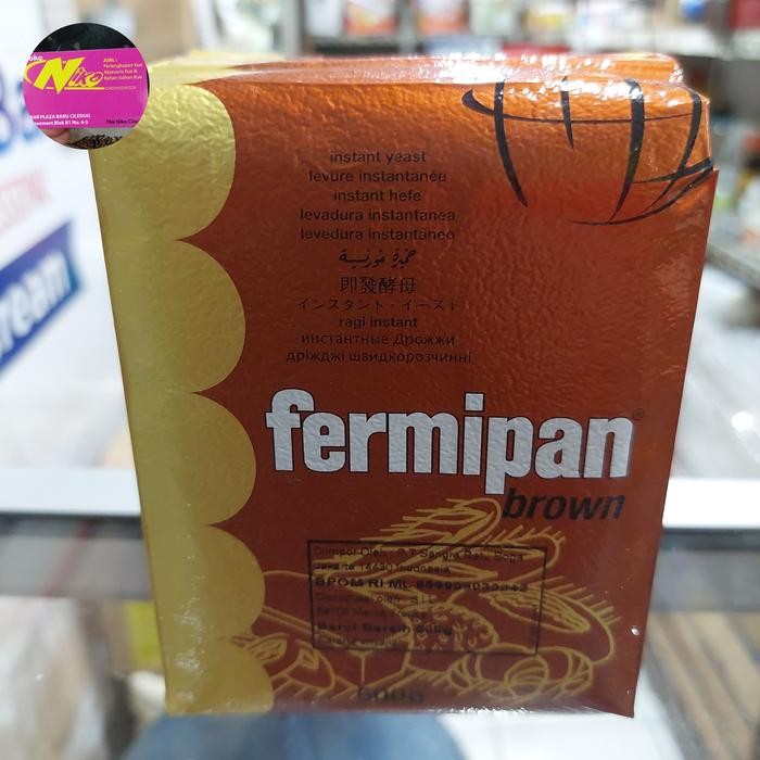 

LEZAT- Ragi Instan Fermipan 500 Gram Khusus Grab Dan Gojek