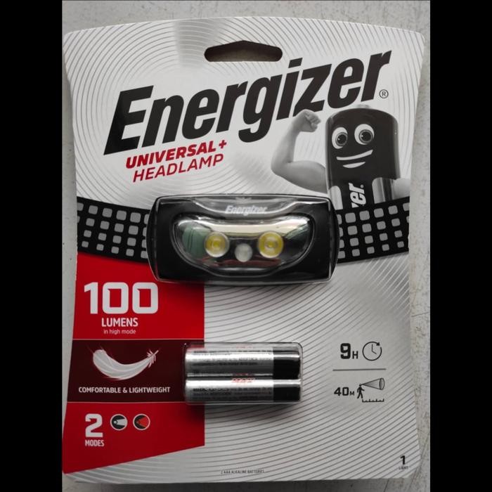 Senter Kepala / Headlamp / Headlight Energizer 3 Led