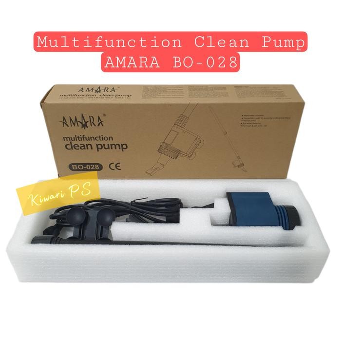 SIAP KIRIM AMARA BO-028 MULTIFUNCTION CLEANER PUMP / KURAS AIR AQUARIUM