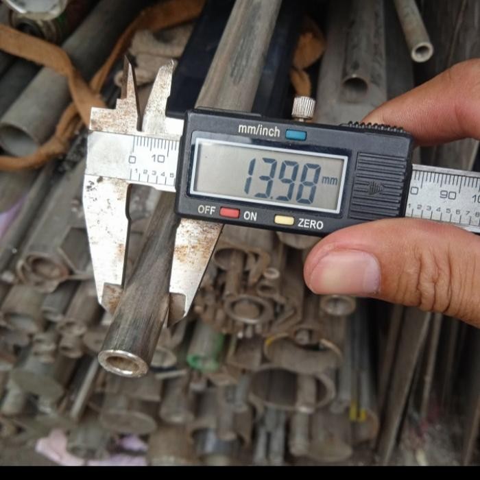 Pipa Stainless 304 Od 14 Mm X 2.7 Mm X 1 Meter