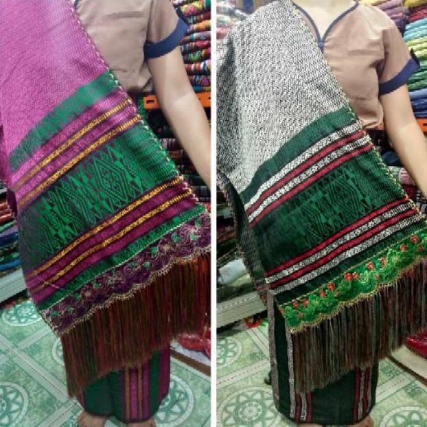 Songket Tumtuman Tenun Mesin