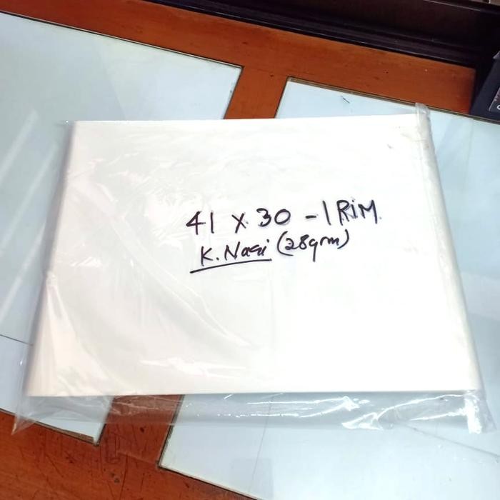 PROMO KERTAS NASI KFC/ BURGER 40 X 30 CM, 1 RIM