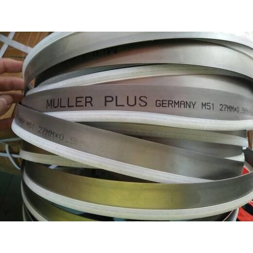 Sale Mata Gergaji Besi Selendang Band Saw 2725Mm X 27 X 0,9 Muller Germany Terlariss 