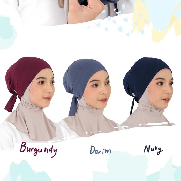 Ciput Inatsa/ Daleman Hijab/Alas Jilbab/ Ciput Muslimah By Arfa