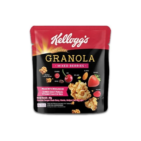 

KELLOGGS GRANOLA MIXED BERRIES 40 GR