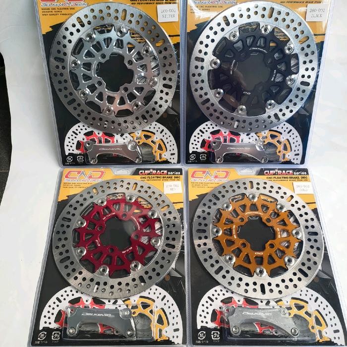 PIRINGAN CAKRAM DEPAN DELKEVIC VARIO BEAT SCOOPY CNC FLOATING DISC BRAKE DELKEVIC DEPAN FLOATING