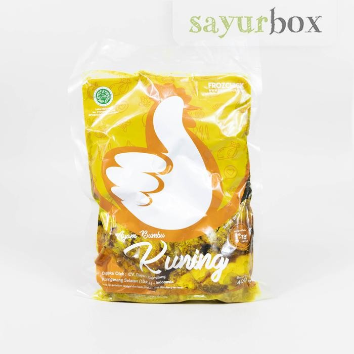 

Siap Kirim Frozchick Ayam Bumbu Kuning 400g Sayurbox - Siap Masak