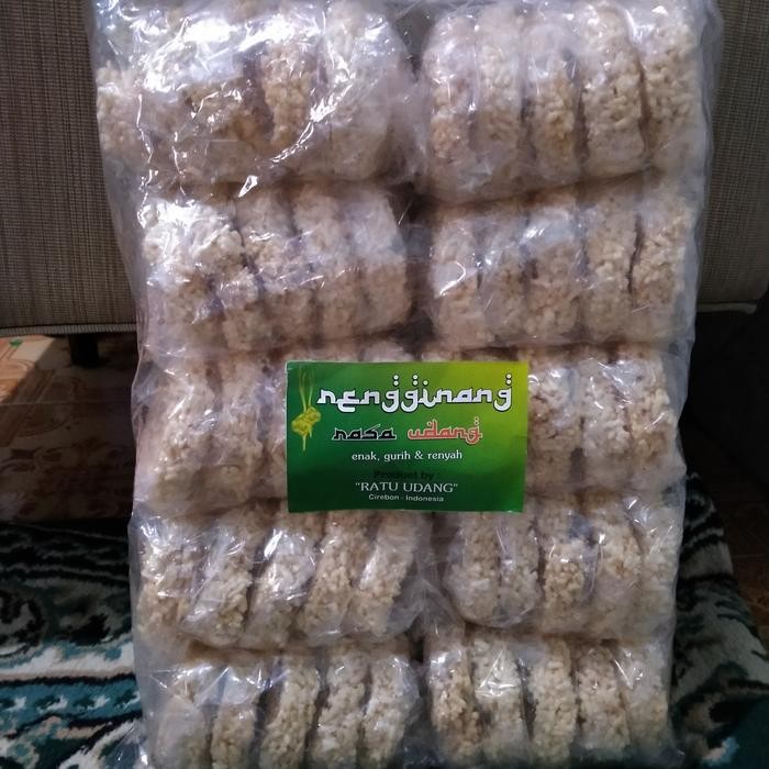 

TERMURAH RENGGINANG MATANG UDANG (KEPINGAN BESAR) GURIH LEZAT ENAK READY STOCK