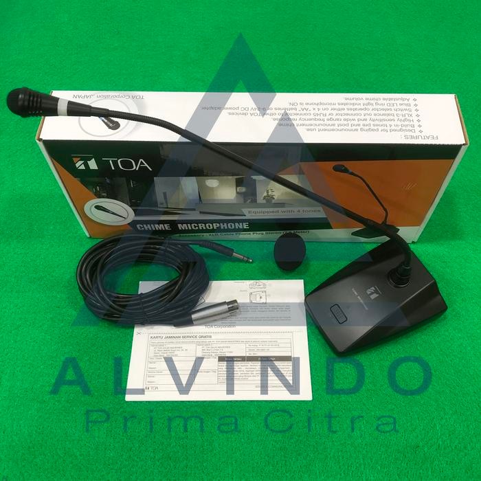 Toa Zm-380C-As (Gooseneck Microphone / Paging Mic / Zm 380 C As)