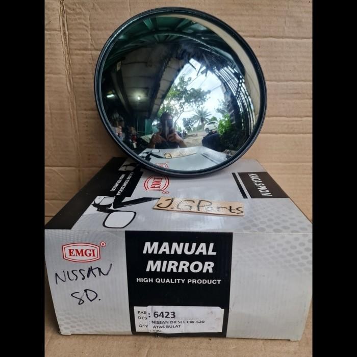 Diskon Kaca Spion Bulat Tambahan Atas Truk Tronton Hino Lohan EMGI 6423 - Aksesoris Truk