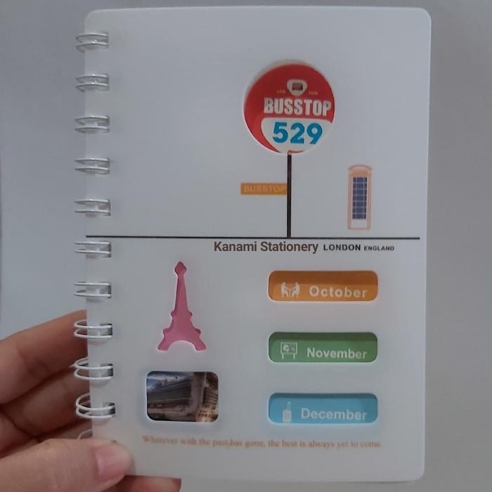 

Bisa E-Faktur! Notebook A6 Notes Kecil Buku Catatan Garis 80 Lbr Spiral.