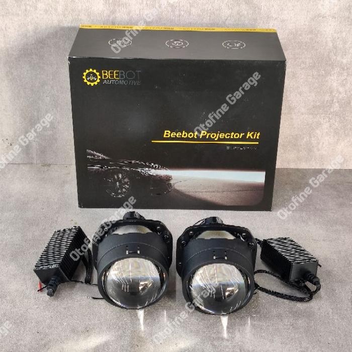Projector BiLed Beebot G2 2.5inch Flat Cut Off Hi-Low 37-41W Garansi