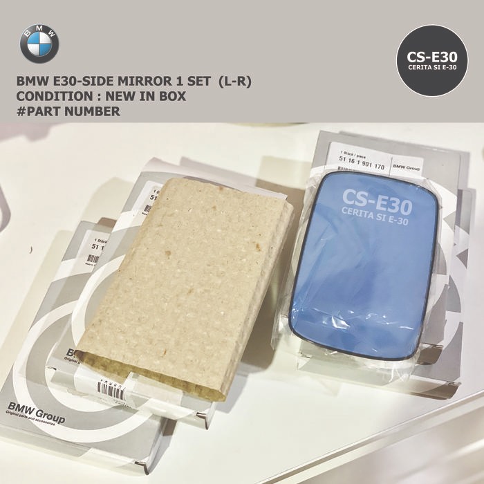 Kaca spion bmw e30 original