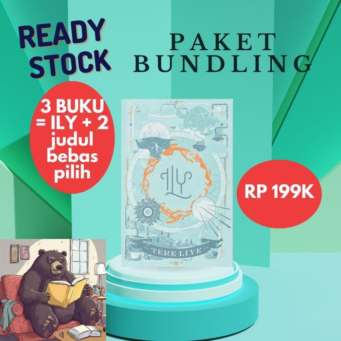 

Tere Liye - Paket Bundling Buku ILY + 2 Buku