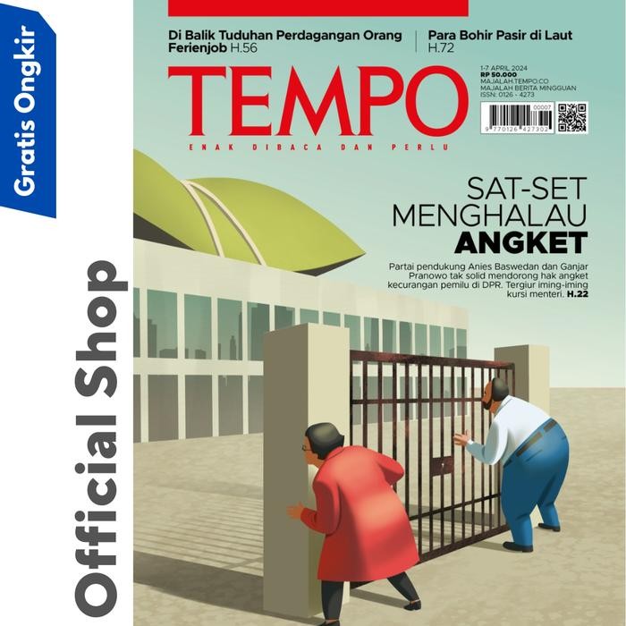 

Majalah Tempo Ed 5307 SAT SET MENGHALAU ANGKET ( 1 April 2024 )
