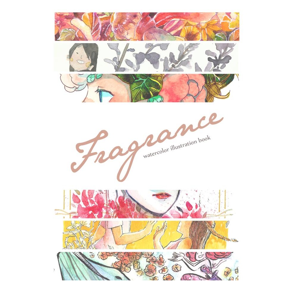 

Fragrance Watercolor Illustration Book