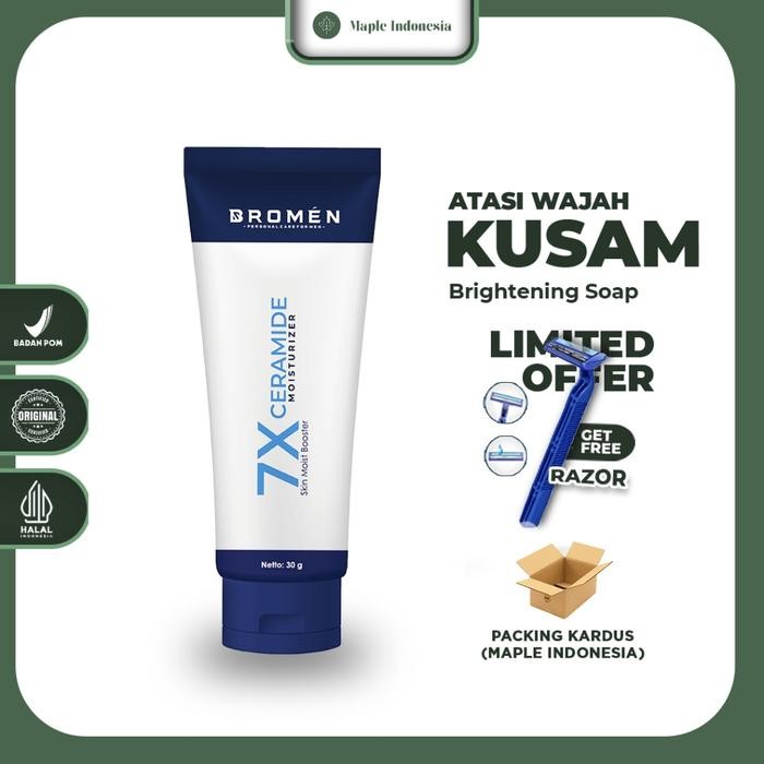 

Moisturizer BROMEN Skin Moist Booster - Melembabkan Kulit Wajah Pria - Memutihkan Wajah Pria Kusam