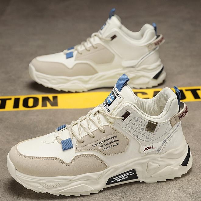 GENT.RIX- Tbig Sepatu High Top Sneakers Pria Xdlsportt Sepatu Import Murah Pria Sekolah Kuliah