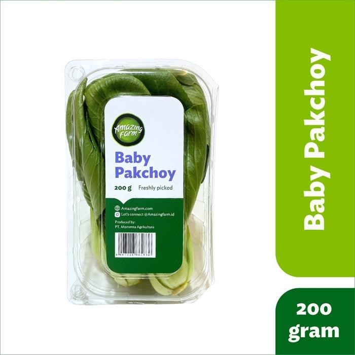 

LUXEHEALTH- Baby Pakchoy 200 Gram Amazing Farm