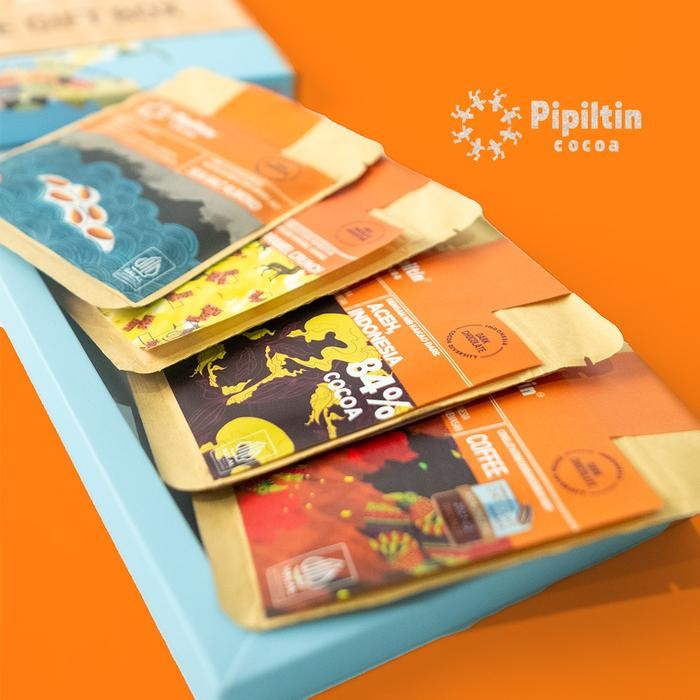

Pipiltin Cocoa - Chocolate Bar Indonesia Gift Box 4 x 35gr