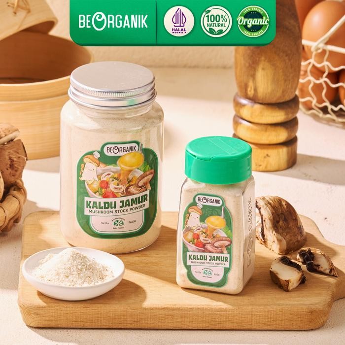 

Beorganik Mushroom Stock Powder (NON MSG) / Kaldu Jamur Soup