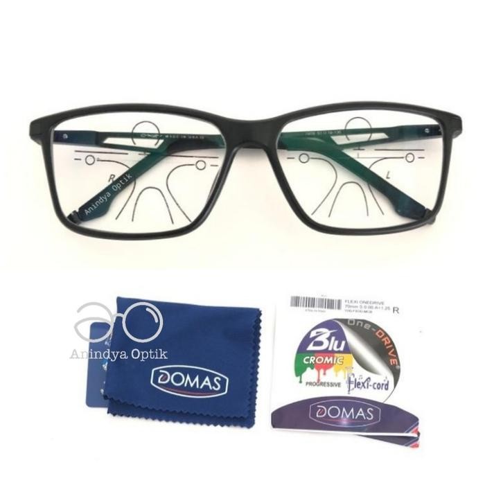 Kacamata Progresif Bluecromic One Drive Flexi Cord