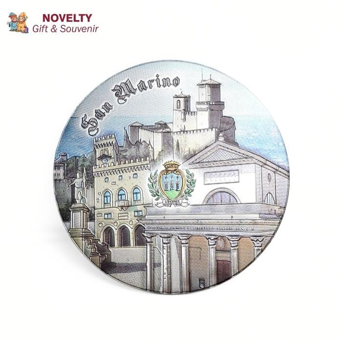 Pilihan- Souvenir Magnet Kulkas San Marino Oleh-Oleh Negara San Marino