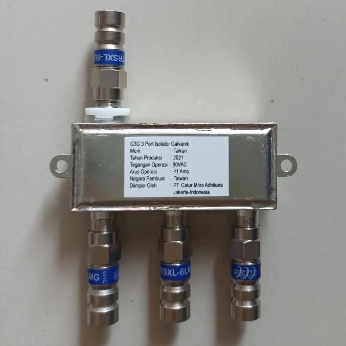 Siap Kirim Splitter Antena Tv 3 Way Taikan Technetix Tris-302P