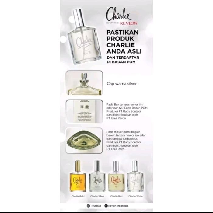charlie white parfume revlon ori