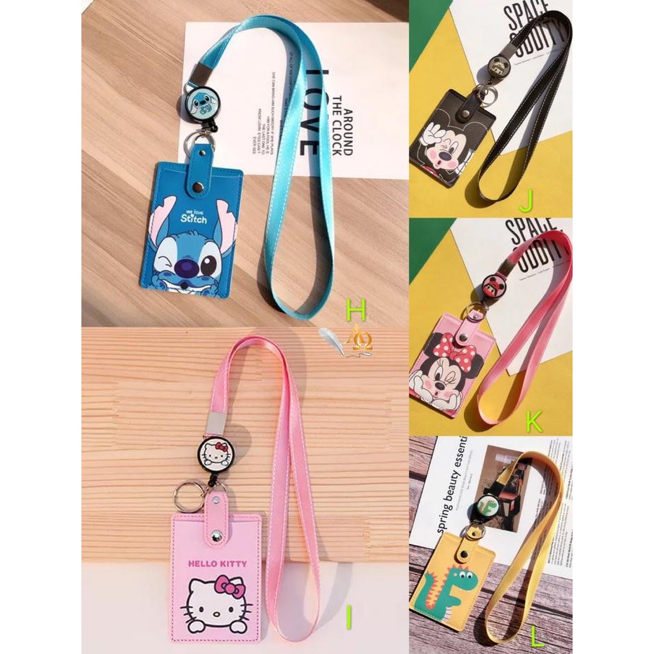 

Ready Id Card Holder Motif Kartun Lucu Tempat Kartu Mrt Unik 13Th