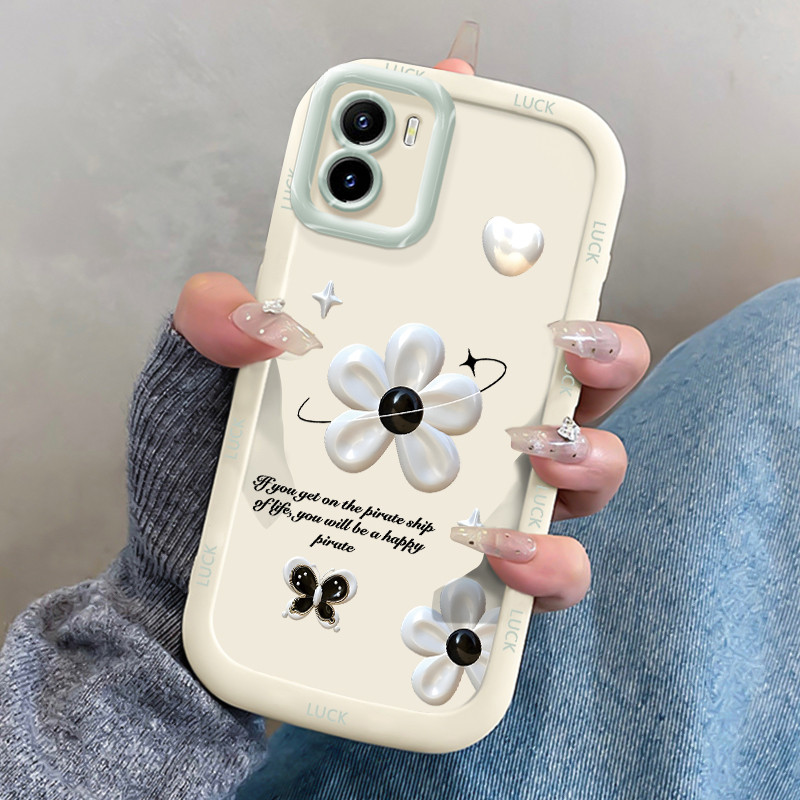 Casing Hp untuk VIVO Y15S Y15A Y15C Y01 Case Casing HP Softcase Puff Kasing ponsel Drop silikon taha