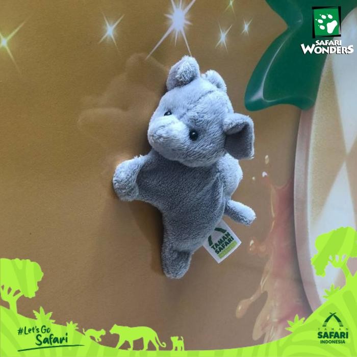 Magnet Kulkas Lucu Boneka Gajah Taman Safari