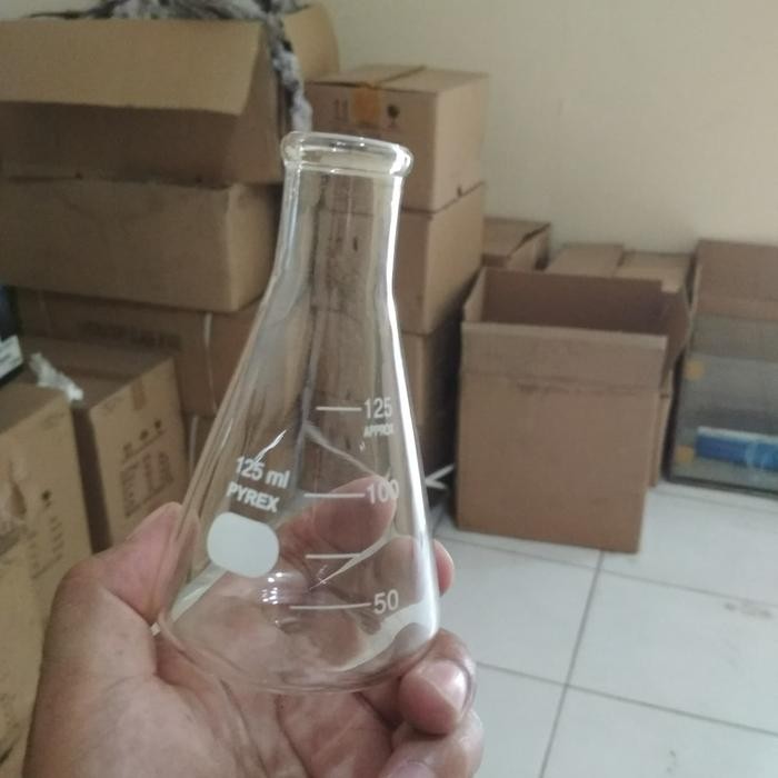 Pilihan- Erlenmeyer 125 Ml Pyrex
