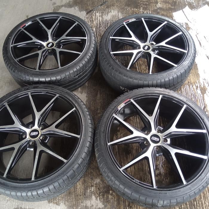 Terlaris! Velg Mobil Bekas Ring 22 Pcd 5X114 Plus Ban Cocok Buat Hrv Infinity