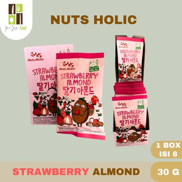 

KOKA Nuts Holic /Snack Korea Kacang Almond/Makanan Ringan Rasa Hot Spicy/Banana/Honey