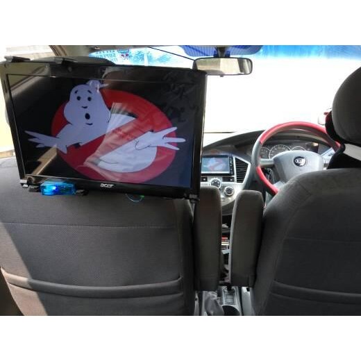 TV Monitor headrest