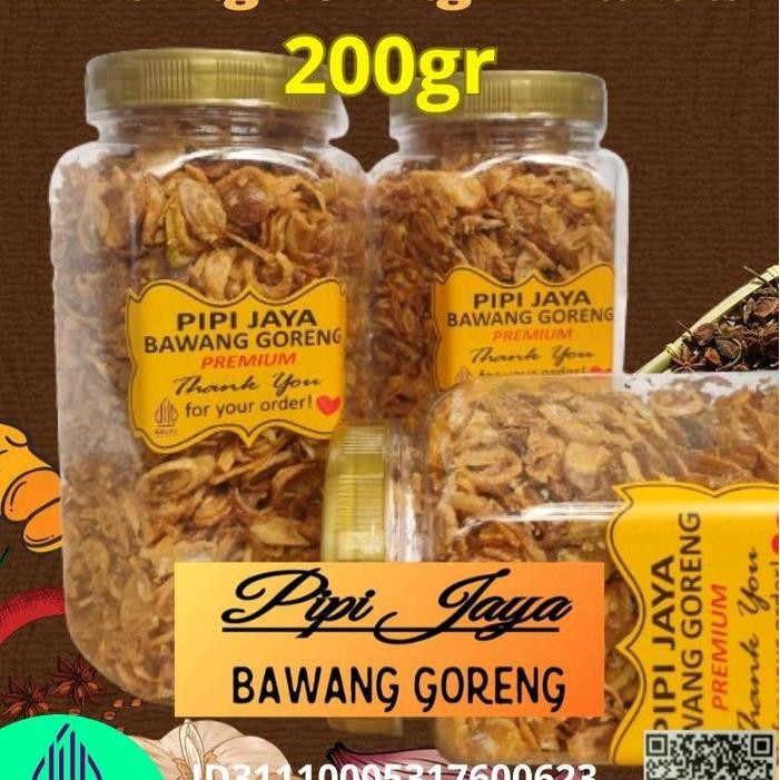 

promo bawang goreng premium halal 200gr tanpa pengawet