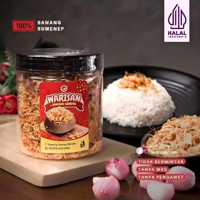 

promo bawang goreng sumenep tanpa campuran 150 gr