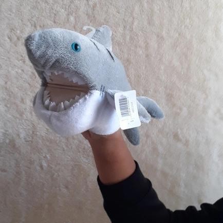 Pilihan- Boneka Tangan Karakter Ikan Hiu