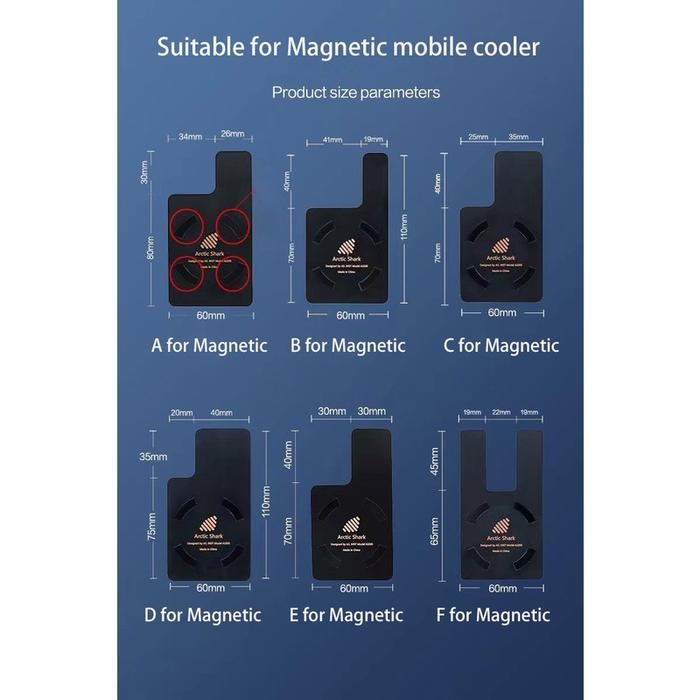 Myallstore - Arctic Shark Heatsink Graphene Copper Pad Pendingin Hp