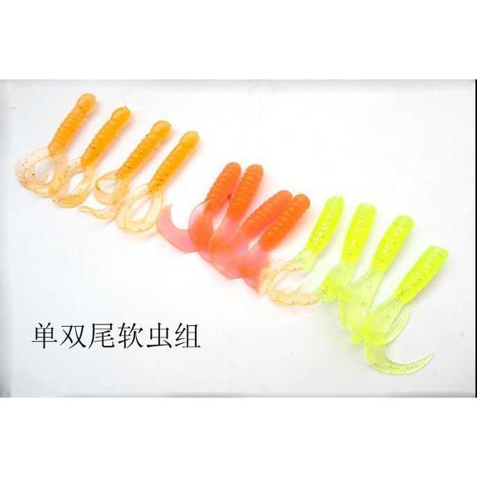 Umpan Pancing Ikan Besar Fishing Soft Lure Laut Set Lengkap