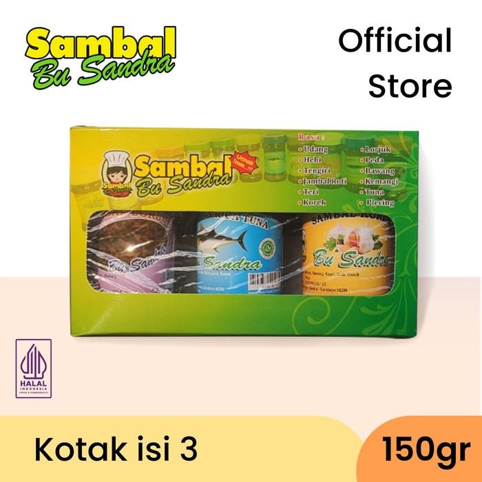 

Paket Spesial Isi 3 Sambal Bu Sandra