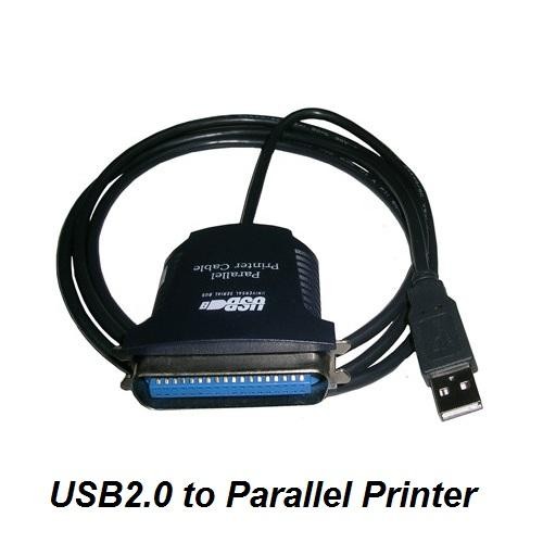 Kabel USB to Printer Parallel LPT