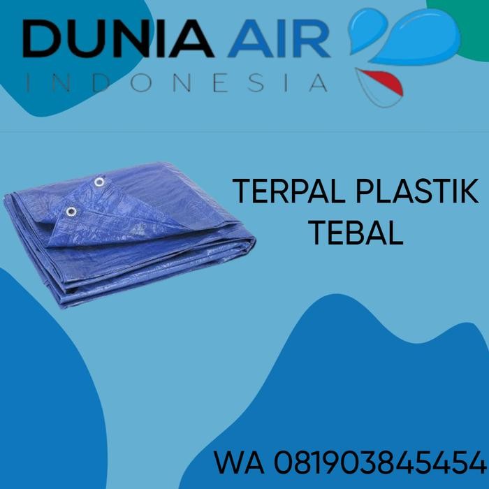 TERPAL PLASTIK UKURAN 4 x 5 METER