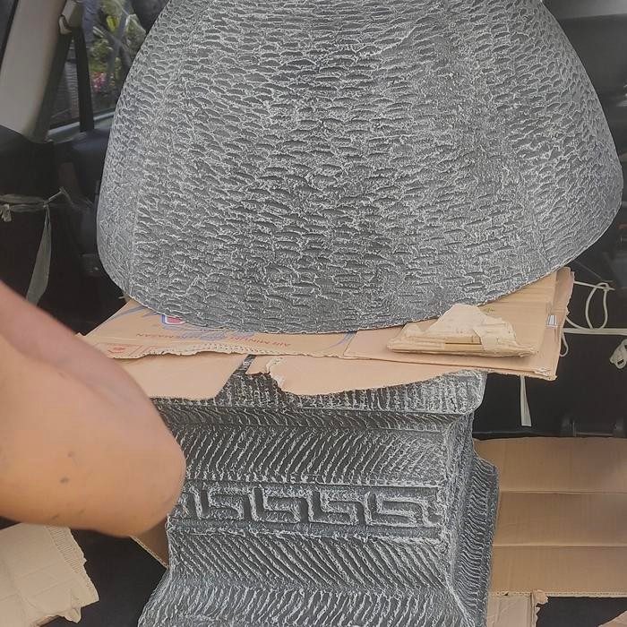 pot teratai 80 cm + pilar