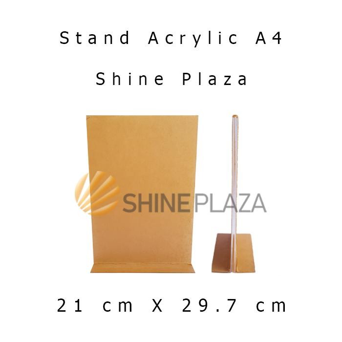 

Pilihan- Stand Acrylic A4 Display Papan Nama Harga Menu Brosur Akrilik Tent Sign Holder