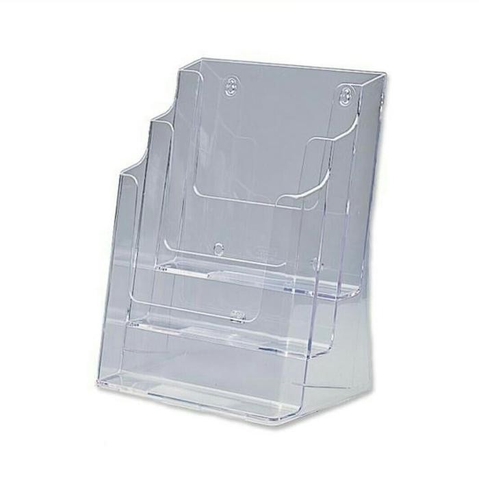 

Display Akrilik Brosur 3 Susun A4 Meja Original
